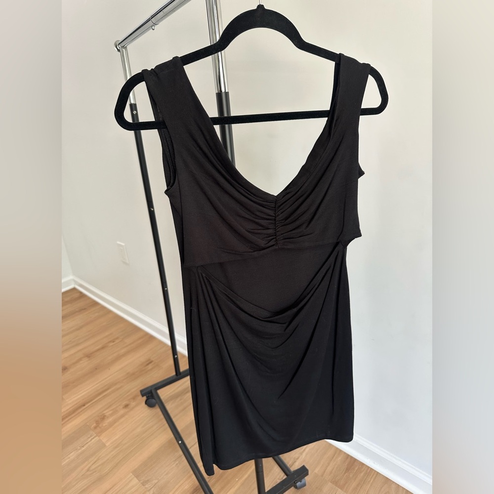 ASOS Black cut out Mini Dress